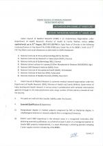 Job Notification / Results