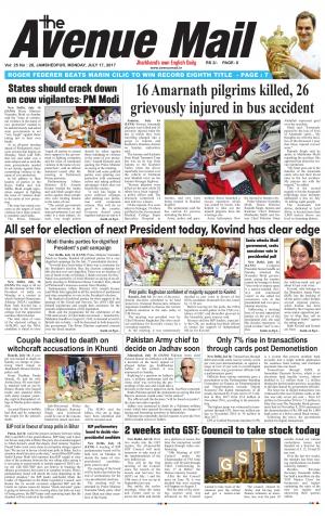 Avenue Mail, July 17, 2017