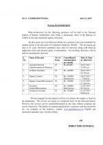 Job Notification / Results