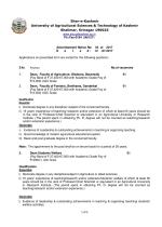 Job Notification / Results