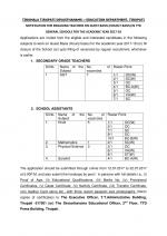 Job Notification / Results