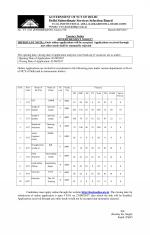 Job Notification / Results