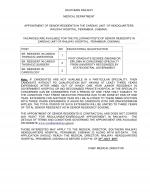 Job Notification / Results