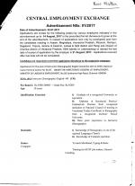 Job Notification / Results