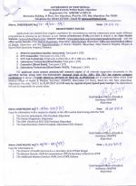 Job Notification / Results