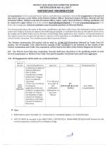 Job Notification / Results