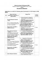 Job Notification / Results