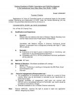 Job Notification / Results