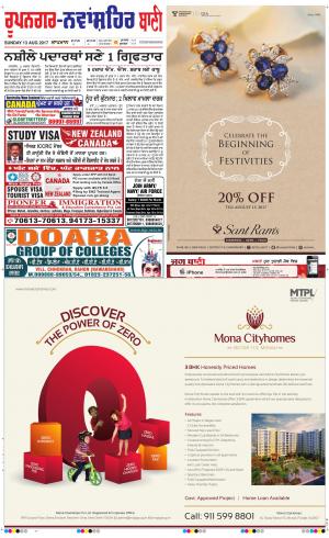  Roopnagar- Shaheed Bhagat Singh Nagar Bani