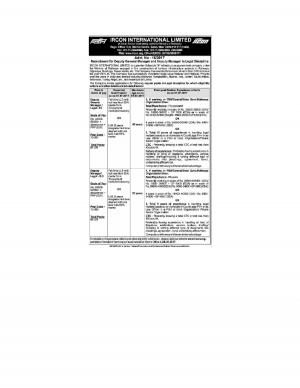 IRCON Limited Recruitment 2017 for 04 Deputy General Manager & Deputy Manager Posts
