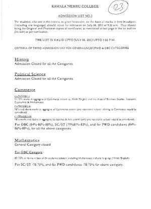 Kamala Nehru college