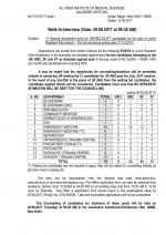 Job Notification / Results