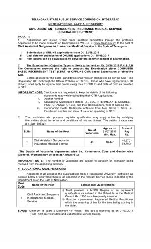 Civil Assistant Surgeons