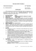 Job Notification / Results