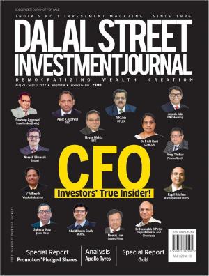 Dalal Street Investment Journal, Volume 32 Issue no 19,Sep 3, 2017