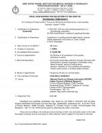 Job Notification / Results