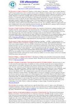 CSI eNewsletter