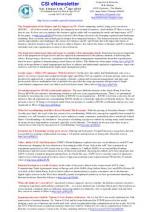 CSI eNewsletter