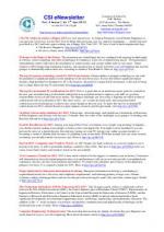 CSI eNewsletter