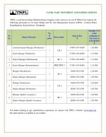 Job Notification / Results