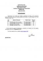 Job Notification / Results