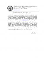 Job Notification / Results