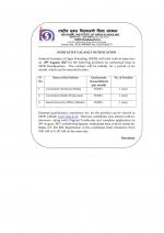 Job Notification / Results