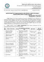 Job Notification / Results