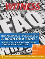 Lex WITNESS - India's First Magazine on Legal & Corporate Affairs