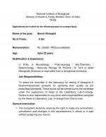 Job Notification / Results