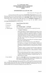 Job Notification / Results