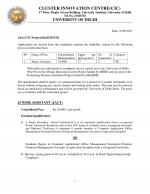 Job Notification / Results