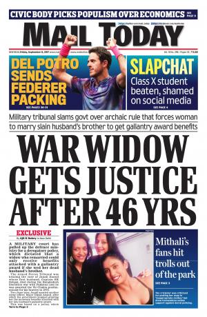 Mail Today issue September 8, 2017