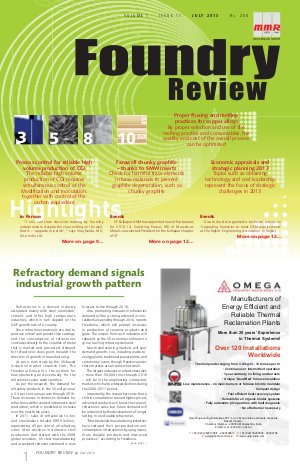FOUNDRY REVIEW JULY 2013 ISSUE