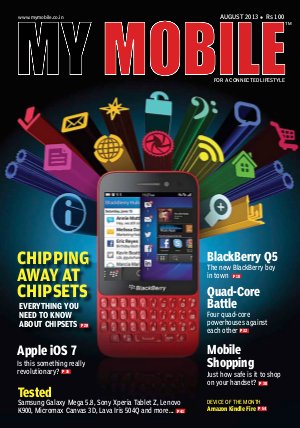 My Mobile July - Aug 2013