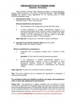 Job Notification / Results