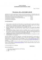 Job Notification / Results