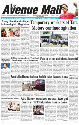 The Avenue Mail, September 8th 2017