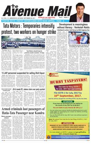 The Avenue Mail, September 9th 2017 