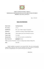 Job Notification / Results