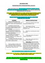 Job Notification / Results