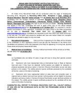 Job Notification / Results