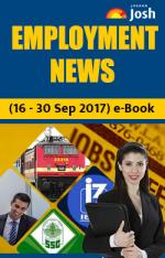 Employment News (16 - 30 September 2017) e-Book