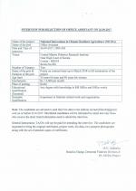 Job Notification / Results