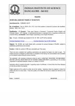 Job Notification / Results