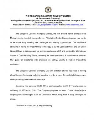 SCCL Sarkari Naukri: 750 Vacancies Notified for Executive and Non-Executive Cadre