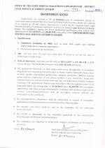 Job Notification / Results