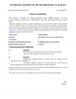 Job Notification / Results