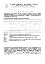 Job Notification / Results