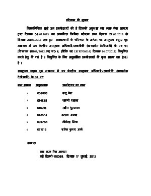 UPSC Declared Result of Deputy Central Intelligence Officer